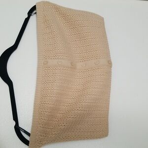 NWT Sweater knit cropped tube top